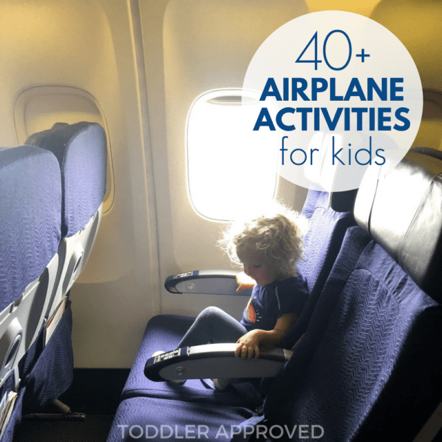 Simple Airplane Activities for Toddlers - Toddler Approved